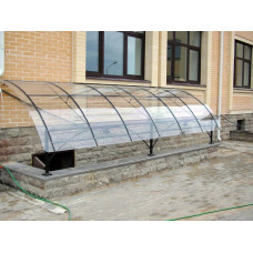 Монолитный поликарбонат. 0.8мм 2000х1250мм, прозрачный (2,5 м.кв.)